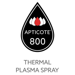 800 - Thermal Plasma Spray Apticote 800 thermal plasma spray logo